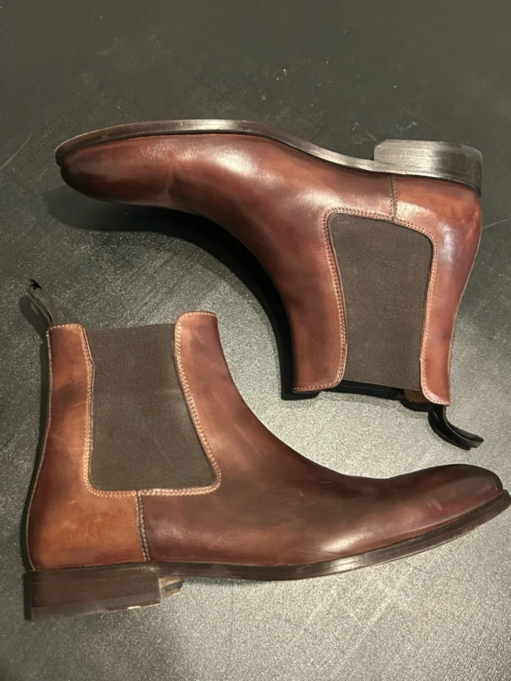 Ace Marks Chelsea Antique Brown Boot - Picture 2 of 5